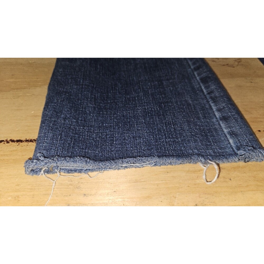 Wrangler Retro Jeans Womens 28x30 Blue  Wash Slim flare Leg Boot Cut distressed - Picture 5 of 12
